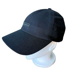 LULULEMON Black Soft Ball Hat Running Cap Strap Lightweight Athletic Baller